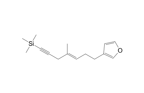 Silane, [7-(3-furanyl)-4-methyl-4-hepten-1-ynyl]trimethyl-, (E)-