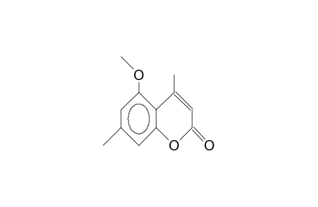 5-Methoxy-4,7-dimethyl-coumarin
