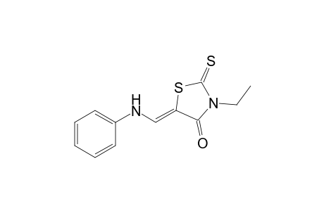 4-Thiazolidinone, 3-ethyl-5-[(phenylamino)methylene]-2-thioxo-