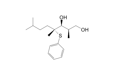 (2R,3S,4R)-2,4,7-trimethyl-4-(phenylthio)octane-1,3-diol