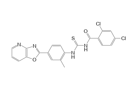 N-(2,4-dichlorobenzoyl)-N'-(2-methyl-4-[1,3]oxazolo[4,5-b]pyridin-2-ylphenyl)thiourea