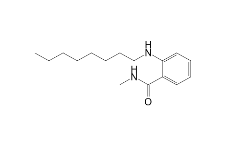 Benzamide, N-methyl-2-(octylamino)-