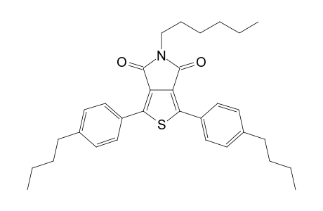 1,3-Bis(4-butylphenyl)-5-hexyl-4H-thieno[3,4-c]pyrrole-4,6(5H)-dione