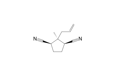 (1R,2s,3S)-2-allyl-2-methylcyclopentane-1,3-dicarbonitrile