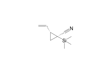 (1S,2R)-1-Trimethylsilanyl-2-vinyl-cyclopropanecarbonitrile