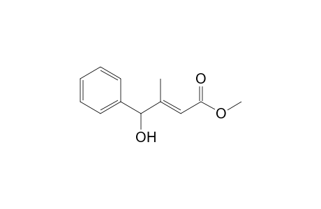 Methyl 4-hydroxy-3-methyl-4-phenylbut-2-enoate
