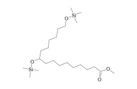 Hexadecanoic acid, 10,16-bis(trimethylsiloxy)-, methyl ester