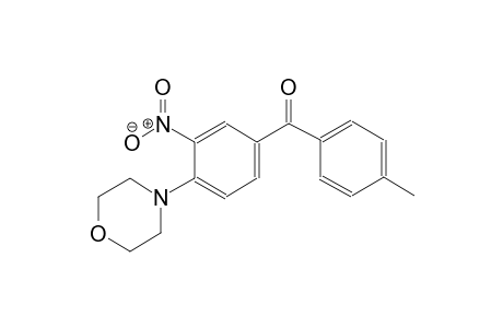 methanone, (4-methylphenyl)[4-(4-morpholinyl)-3-nitrophenyl]-