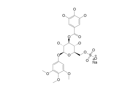 1-O-3',4',5'-TRIMETHOXYPHENYL-(3-O-GALLOYL-6-O-SULFATE)-BETA-D-GLUCOPYRANOSIDE_SODIUM_SALT