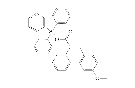 (E)-triphenylstannyl 3-(4-methoxyphenyl)-2-phenylacrylate