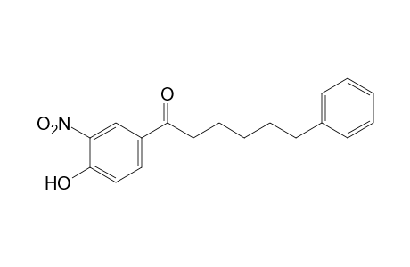 4'-hydroxy-3'-nitro-6-phenylhexanophenone