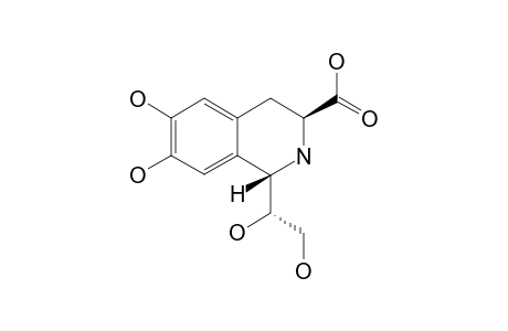 (1S,1'S,3S)-3-CARBOXY-1-(1',2'-DIHYDROXYETHYL)-6,7-DIHYDROXY-,1,2,3,4-TETRAHYDROISOQUINOLINE