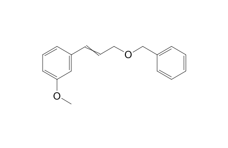 1-(3-benzyloxyprop-1-enyl)-3-methoxy-benzene