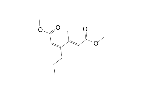 2,4-Hexadienedioic acid, 3-methyl-4-propyl-, dimethyl ester, (Z,E)-