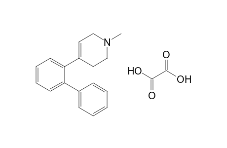 1-Methyl-4-(2-phenylphenyl)-1,2,3,6-tetrahydropyridine Oxalate salt