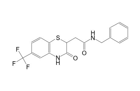 2H-1,4-benzothiazine-2-acetamide, 3,4-dihydro-3-oxo-N-(phenylmethyl)-6-(trifluoromethyl)-