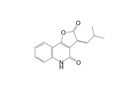 Furo[3,2-c]quinoline-2,4-dione, 3,5-dihydro-3-(2-methylpropylidene)-