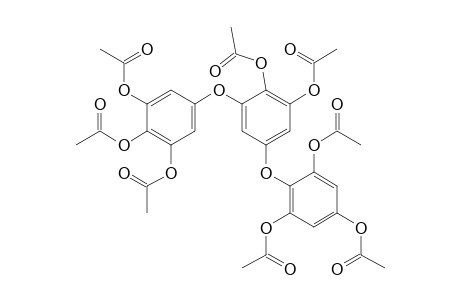 PSEUDOTRIFUHALOL-A-OCTA-ACETATE;1,2-DIACETOXY-3-(3,4,5-TRIACETOXYPHENOXY)-5-(2,4,6-TRIACETOXYPHENOXY)-BENZENE