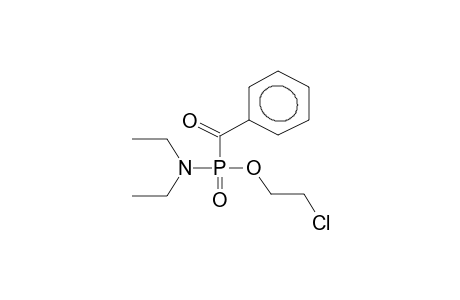 O-(BETA-CHLOROETHYL)-N,N-DIETHYLAMIDOBENZOYLPHOSPHONATE