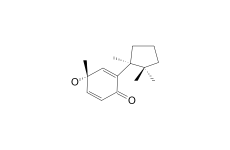 HERBERTENONE-A;(4S*)-2-(1,2,2-TRIMETHYLCYCLOPENTYL)-4-HYDROXY-4-METHYLCYCLOHEXA-2,5-DIENE