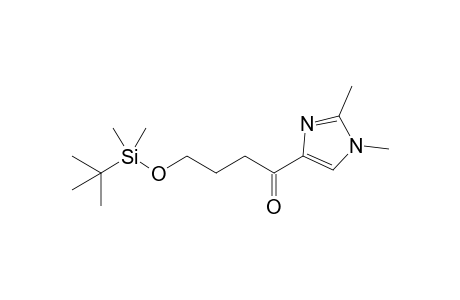 4-[tert-butyl(dimethyl)silyl]oxy-1-(1,2-dimethyl-4-imidazolyl)-1-butanone