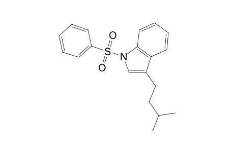1H-Indole, 3-(3-methylbutyl)-1-(phenylsulfonyl)-