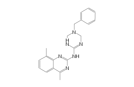 N-(5-benzyl-1,4,5,6-tetrahydro-1,3,5-triazin-2-yl)-4,8-dimethyl-2-quinazolinamine