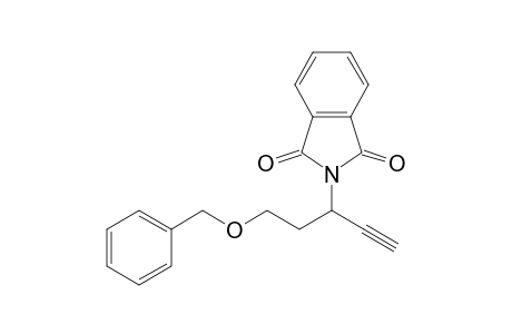 2-[(1S)-1'-(2"-Benzyloxyethyl)prop-2'-yn-1'-yl]-1H-isoindole-1,3(2H)-dione