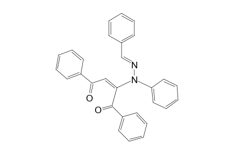 benzaldehyde,(1-benzoyl-3-oxo-3-phenyl-1-propenyl)phenylhydrazone