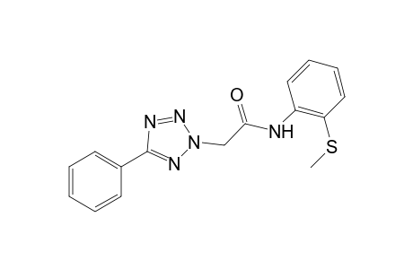 Acetamide, N-(2-methylsulfanylphenyl)-2-(5-phenyltetrazol-2-yl)-