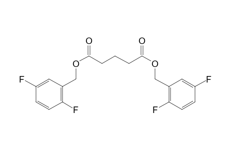 Glutaric acid, di(2,5-difluorobenzyl) ester