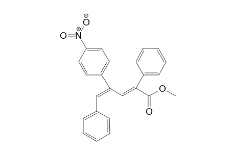 Methyl (2E,4E)-4-(4-nitrophenyl)-2,5-diphenylpenta-2,4-dienoate