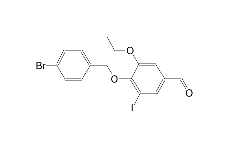 benzaldehyde, 4-[(4-bromophenyl)methoxy]-3-ethoxy-5-iodo-