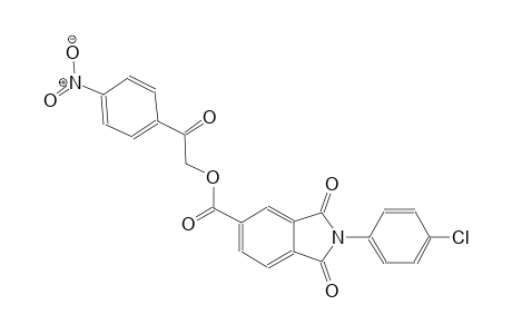 1H-isoindole-5-carboxylic acid, 2-(4-chlorophenyl)-2,3-dihydro-1,3-dioxo-, 2-(4-nitrophenyl)-2-oxoethyl ester
