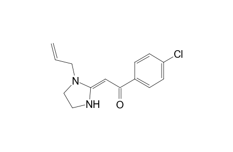 (2E)-1-(4-chlorophenyl)-2-(1-prop-2-enyl-2-imidazolidinylidene)ethanone