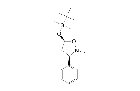 CIS-5-(TERT.-BUTYLDIMETHYLSILOXY)-2-METHYL-3-PHENYLISOXAZOLIDINE