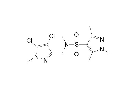 1H-pyrazole-4-sulfonamide, N-[(4,5-dichloro-1-methyl-1H-pyrazol-3-yl)methyl]-N,1,3,5-tetramethyl-