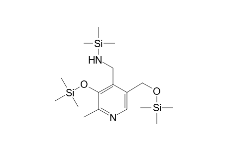 Pyridoxamine, tri-TMS