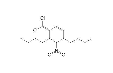 6-(Dichloromethyl)-3,5-dibutyl-4-nitrocyclohexene