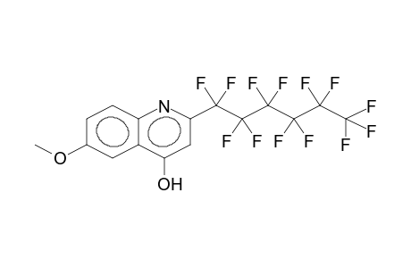 2-PERFLUOROHEXYL-4-HYDROXY-6-METHOXYQUINOLINE