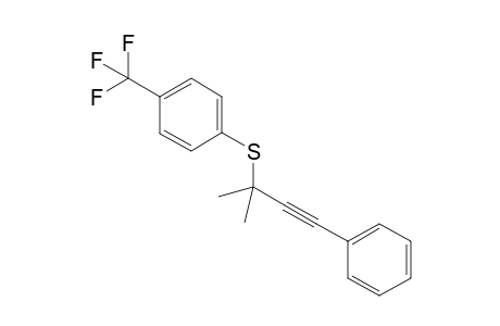 (2-Methyl-4-phenylbut-3-yn-2-yl)(4-(trifluoromethyl)phenyl)sulfide