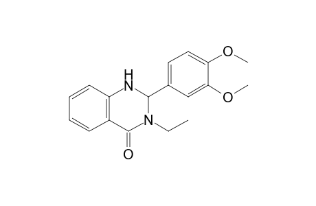 2-(3,4-Dimethoxyphenyl)-3-ethyl-2,3-dihydroquinazolin-4(1H)-one
