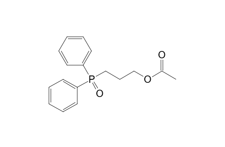 1-Propanol, 3-(diphenylphosphinyl)-, acetate