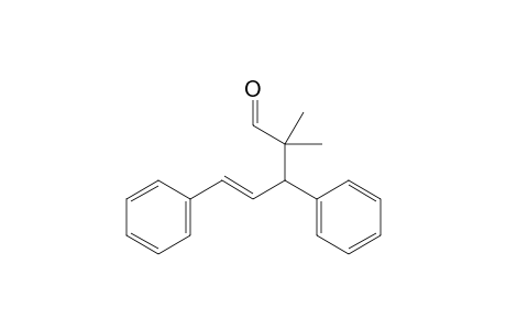 (E)-2,2-Dimethyl-3,5-diphenylpent-4-enal