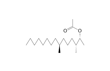 ERYTHRO-(2S,3S,7R)-3,7-DIMETHYLPENTADEC-2-YLACETATE (SEX FEROMON FROMDIPRION AND NEODIPRION)
