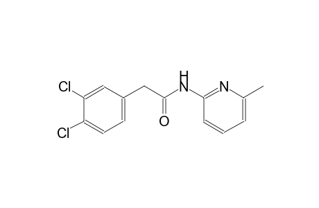 2-(3,4-dichlorophenyl)-N-(6-methyl-2-pyridinyl)acetamide