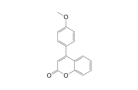 4-(4-METHOXYPHENYL)-2H-1-BENZOPYRAN-2-ONE