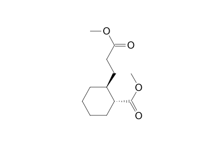 trans-Methyl 3-[2-(carbomethoxy)cyclohexyl]propanoate