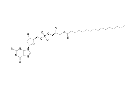 5'-O-(1-O-PALMITOYL-SN-GLYCERO-3-PHOSPHORYL)-2'-DEOXYGUANOSINE