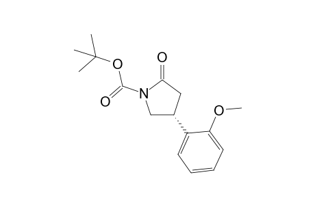 (R)-tert-butyl 4-(2-methoxyphenyl)-2-oxopyrrolidine-1-carboxylate